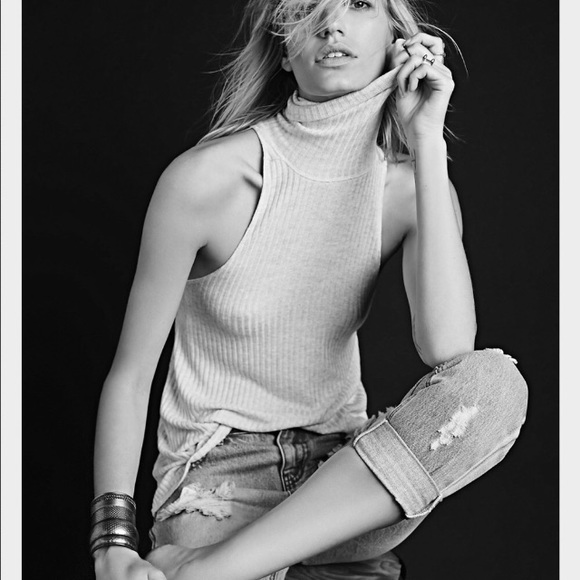 Free People Tops - nwot // free people new city sleeveless rib tank